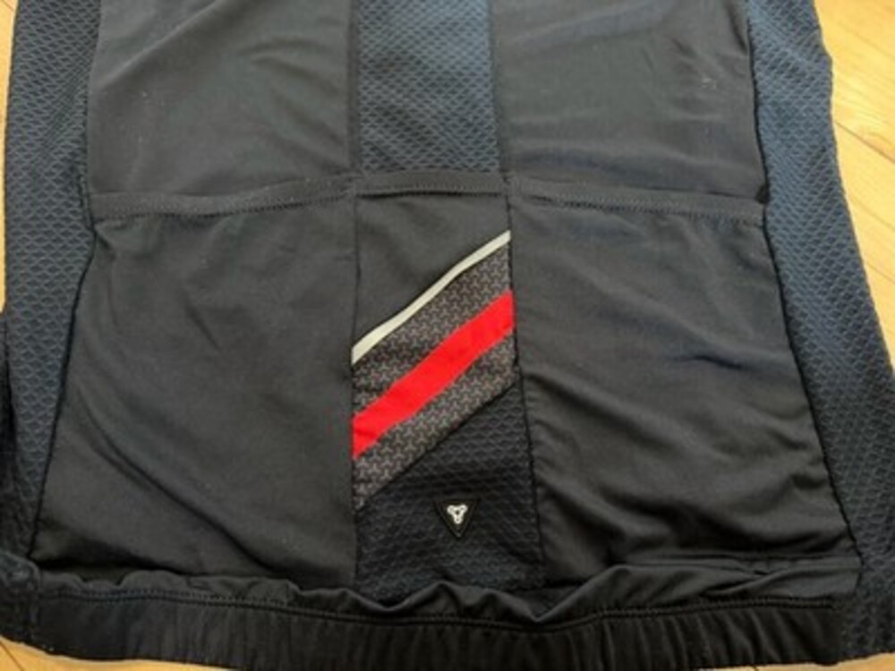 Rion Men's Cycling Jersey Size S/M Short Sleeve Full Zip with Back Pockets - Picture 7 of 7